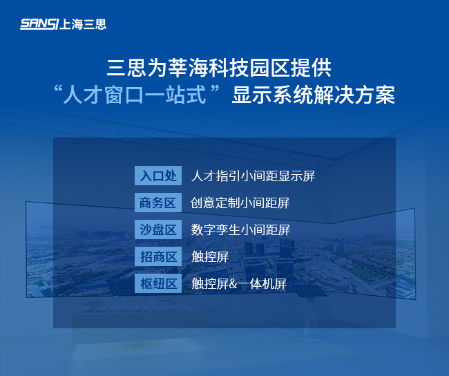 三思,智慧顯示,助力臨港,莘?？萍紙@,人才體系建設